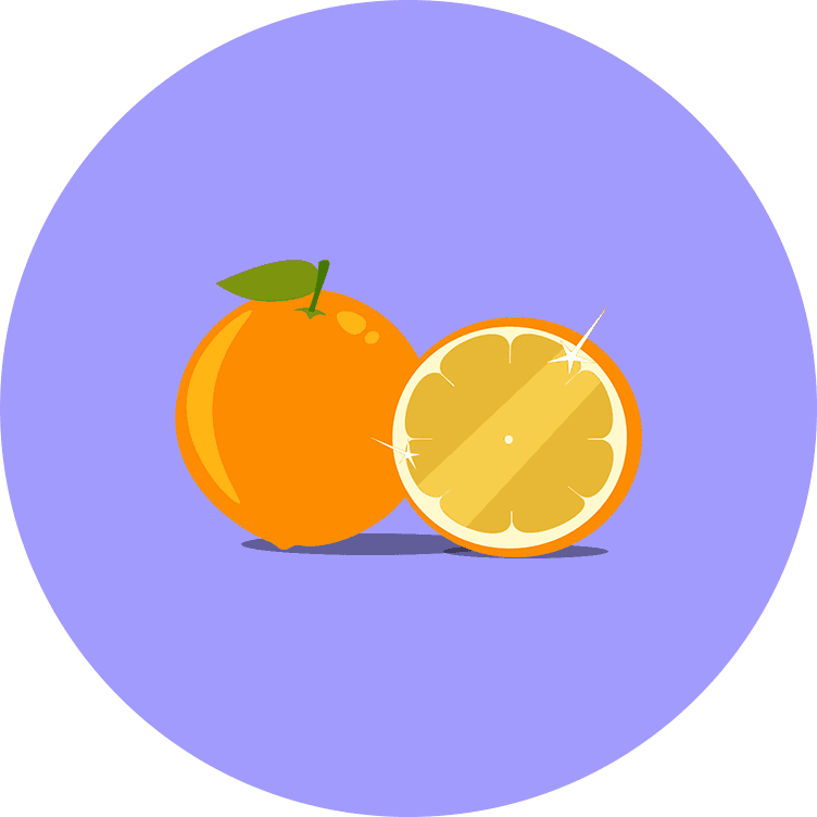 gouden sinaasappel shotje